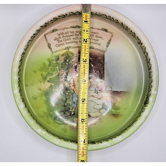Vintage Royal Bayreuth Bavaria Jack And The Beanstalk Children's Bowl - Picture 8 of 9
